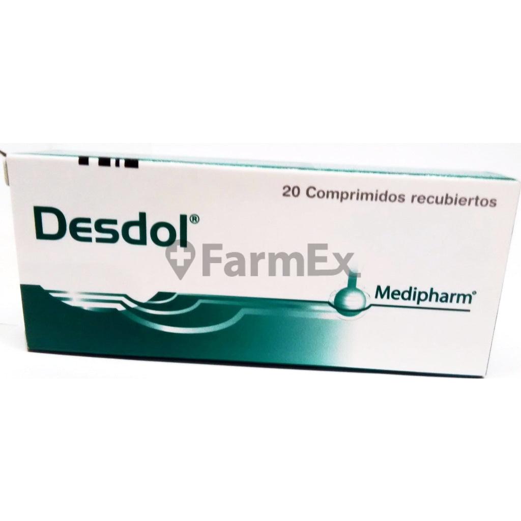 Desdol® x 20 Comprimidos Recubiertos MEDIPHARM 