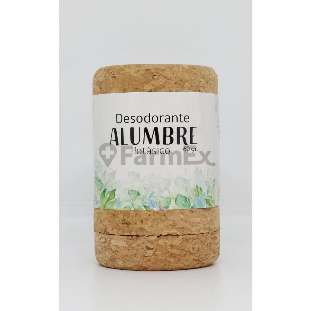 Desodorante Alumbre "Envase Madera" x 60 g HBM 