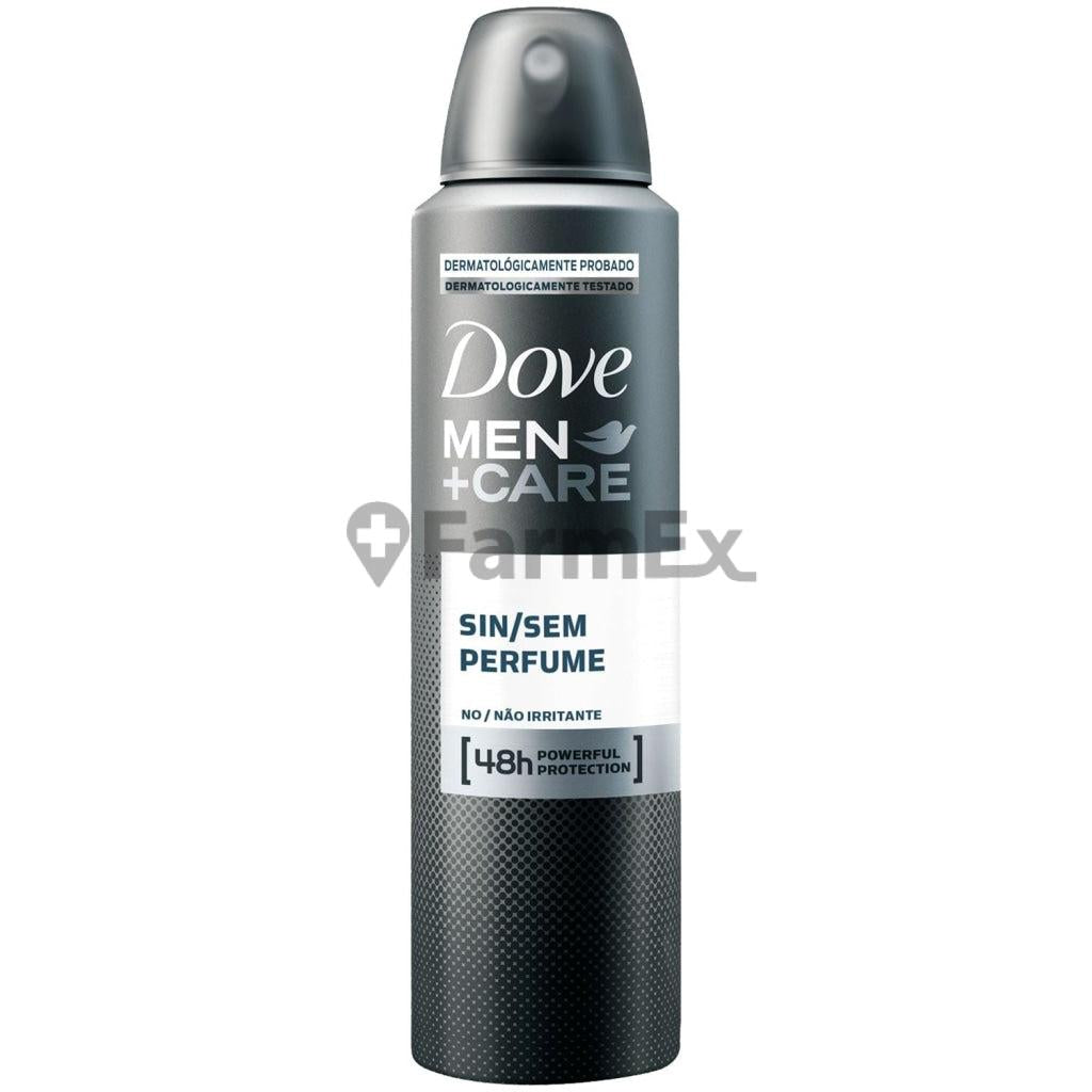 Desodorante Dove Men+care Antitranspirante Aerosol Sin Perfume x 150 ml Unilever 