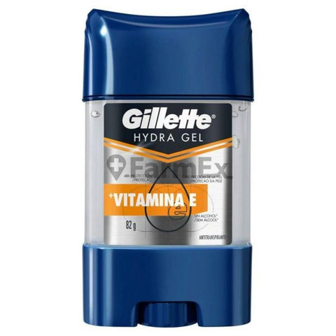 Desodorante en barra Gillette "Hydra gel" "+ Vitamina E" x 82 g