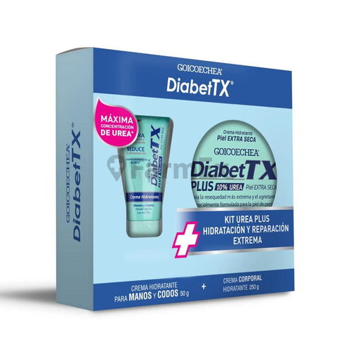 Diabet Tx crema plus urea 10 x 250 g + Crema para manos x 50 g