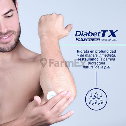 Diabet Tx crema plus urea 10 x 250 g + Crema para manos x 50 g Genomma 