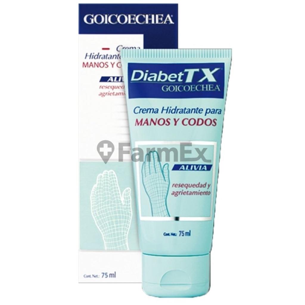 DiabetTX Crema "Manos y Codos" x 75 ml Genomma 