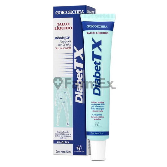 DiabetTX Talco Líquido x 70 ml Genomma 