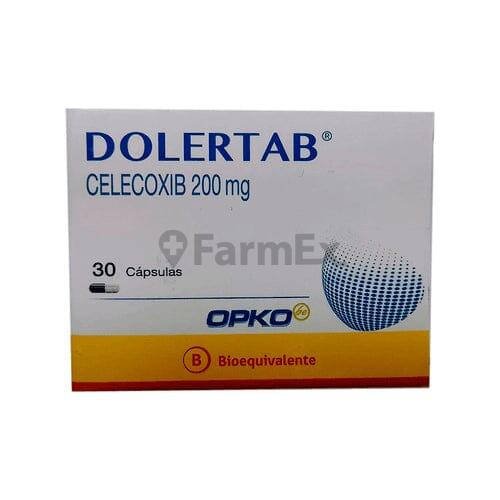 Dolertab 200 mg x 30 cápsulas opko 