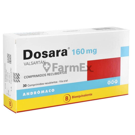 Dosara 160 mg x 30 comprimidos ANDROMACO 