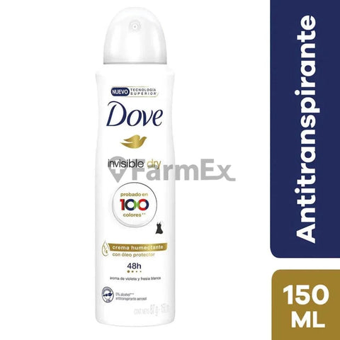 Dove Invisible Dry "Crema Humectante con Óleo Protector" x 150 ml