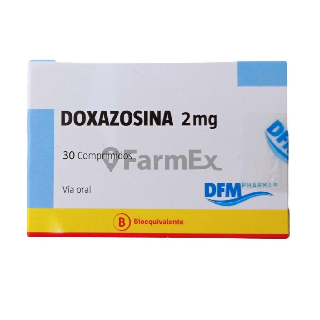 Doxazosina 2 mg x 30 comprimidos "Ley Cenabast" DFM Pharma 