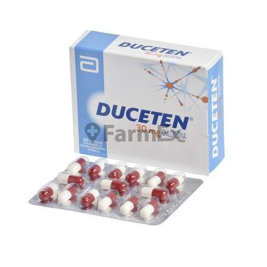 Duceten 30 mg x 30 capsulas(Abbott) ABBOTT-RECALCINE 