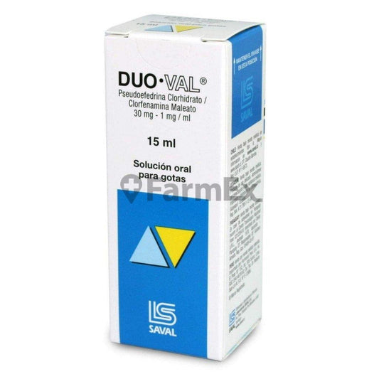 Duoval Gotas x 15 ml LAB. SAVAL 
