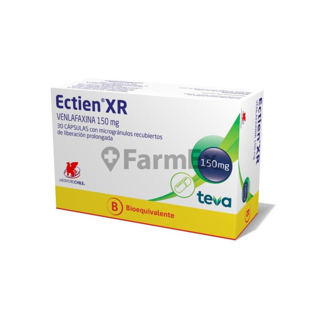 Ectien XR 150 mg x 30 capsulas LABORATORIO DE CHILE 