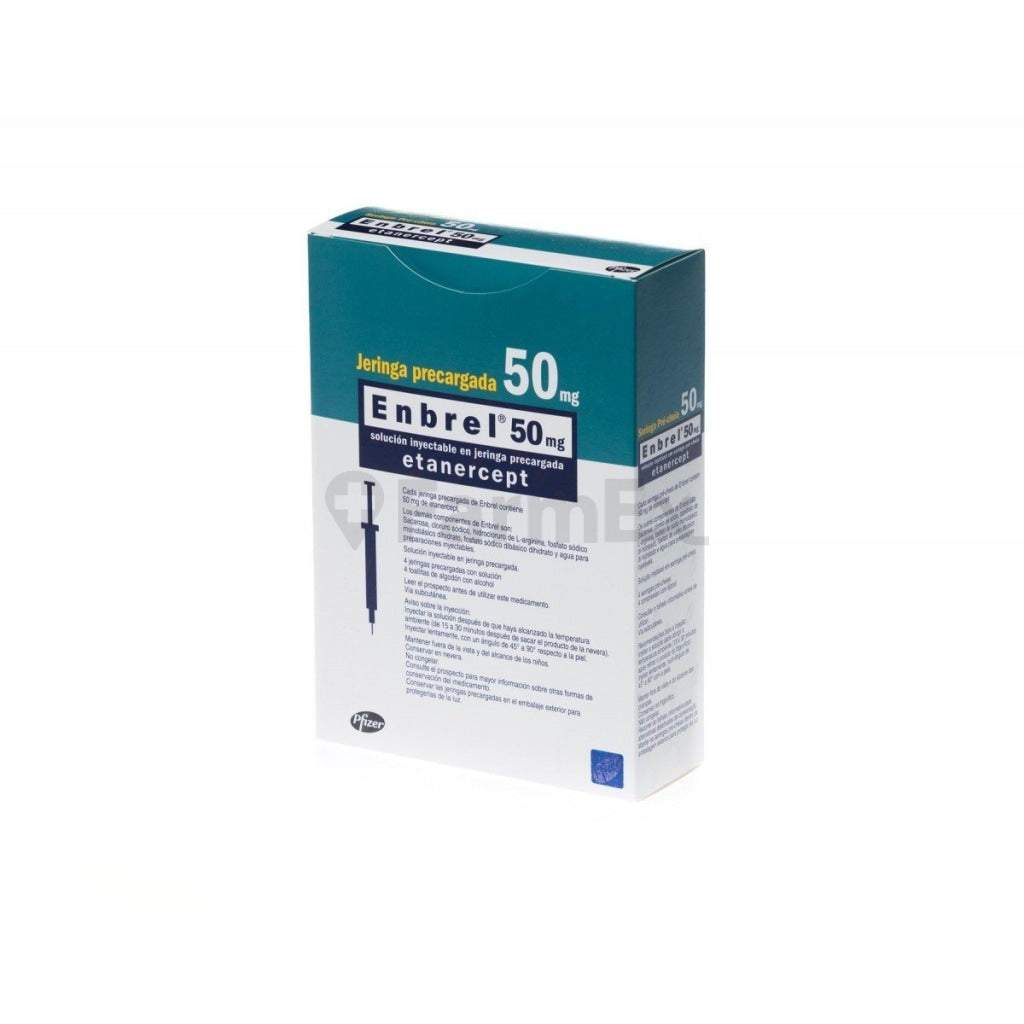 Enbrel 50 mg. Solución Inyectable en jeringa precargada PFIZER 