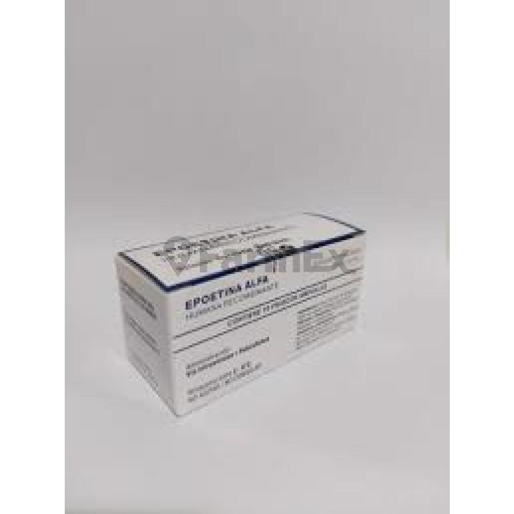 Epoetina Alfa Humana Recombinable Sol. Iny. 4000 U.I / ml x 10 frascos ampollas "Ley Cenabast"" Libra Chile 