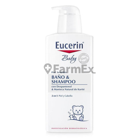 Eucerin Baby Baño y Shampoo x 400 mL