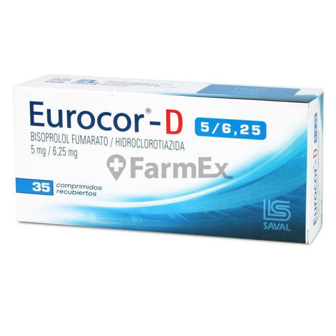 Eurocor-D 5 mg / 6,25 mg x 35 comprimidos