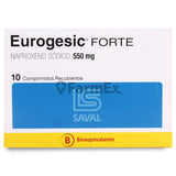 Eurogesic Forte 550 mg x 10 comprimidos