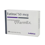 Eutirox 50 mcg x 100 comprimidos "Ley Cenabast".