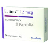 Eutirox 112 mcg x 50 comprimidos