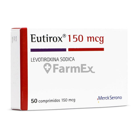 Eutirox 150 mcg x 50 comprimidos