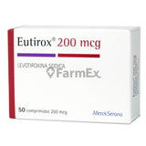 Eutirox 200 mcg x 50 comprimidos