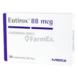 Eutirox 88 mcg x 50 comprimidos "Ley Cenabast"