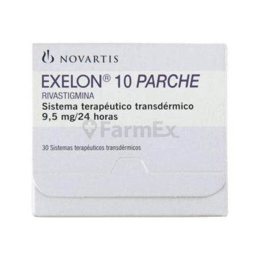 Exelon 10 x Parches NOVARTIS 
