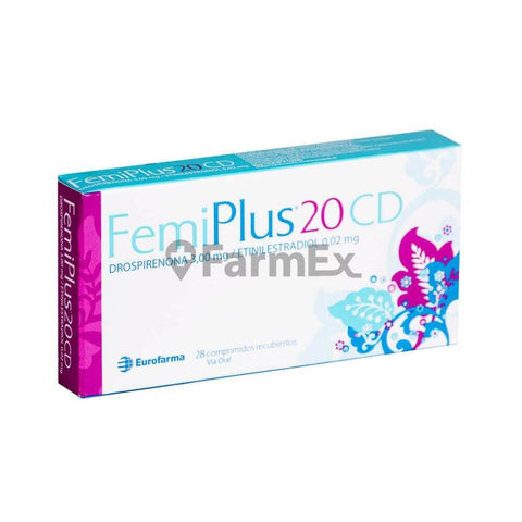 FemiPlus 20 CD x 28  comprimidos