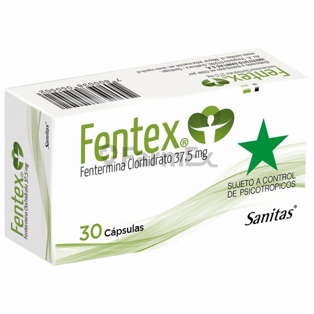 Fentex 37,5 mg x 30 capsulas (Venta solo en Sucursal) SANITAS 