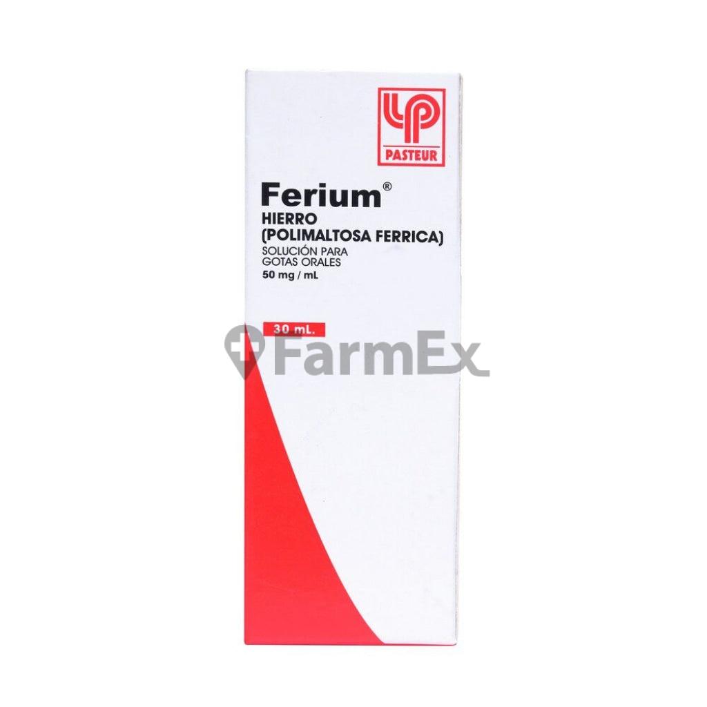 Ferium Solucion para Gotas Orales 50 mg / ml x 30 ml "Ley Cenabast" PASTEUR 