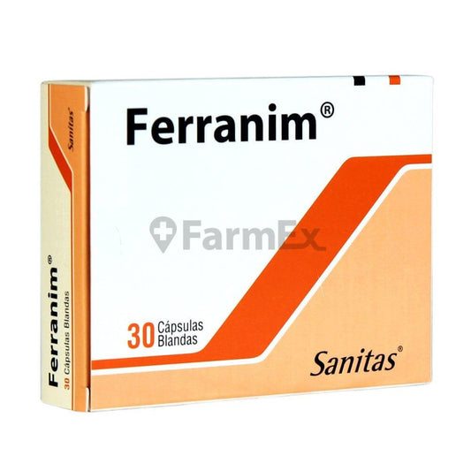 Ferranim x 30 cápsulas SANITAS 