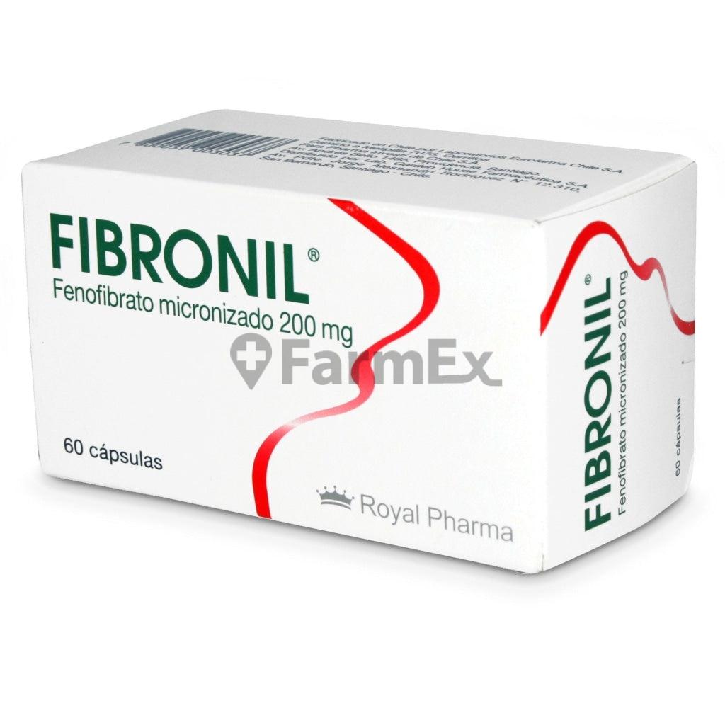 Fibronil 200 mg x 60 cápsulas ROYAL PHARMA 
