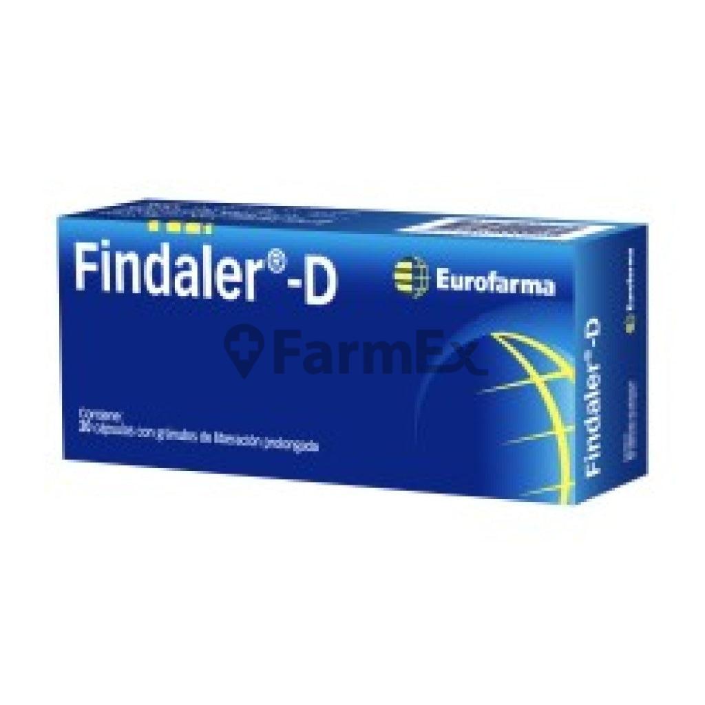 Findaler D x 20 cápsulas EUROFARMA 