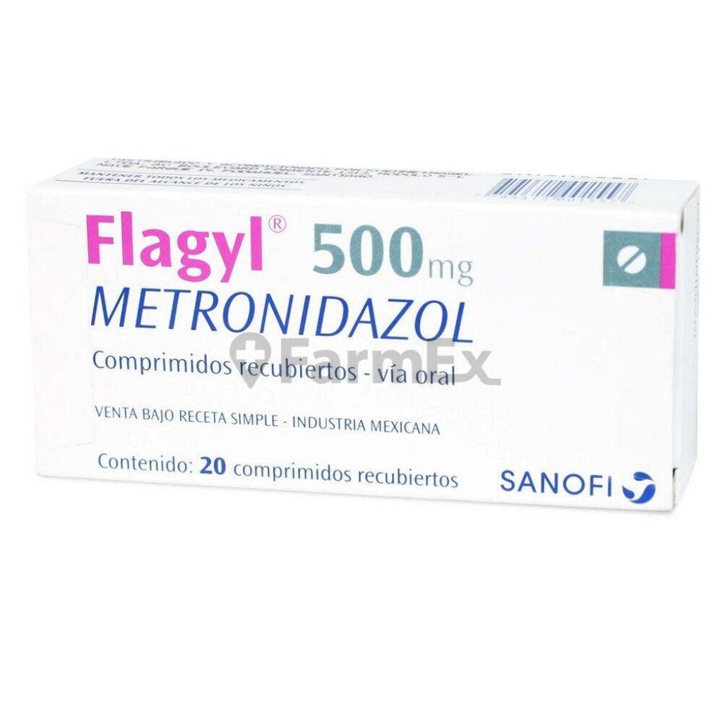 Flagyl 500 mg x 20 comprimidos Sanofi 