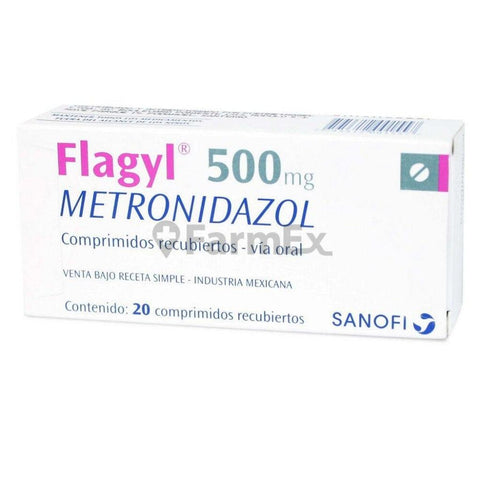 Flagyl 500 mg x 20 comprimidos