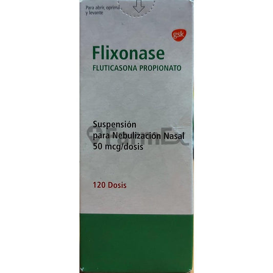 Flixonase Suspension para Nebulizacion Nasal 50 mcg / dosis x 120 dosis GSK 