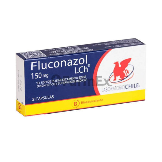 Fluconazol 150 mg. x 2 Càpsulas LAB. CHILE 
