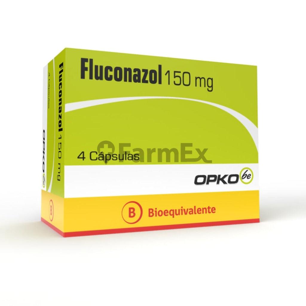 Fluconazol 150 mg x 4 cápsulas OPKO 