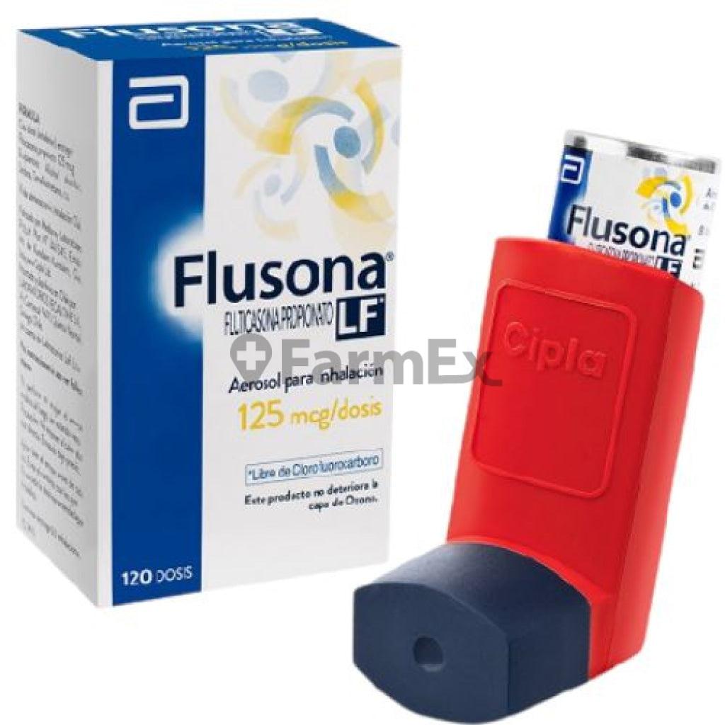 Flusona LF Fluticasona Propionato 125 mcg/ds Inhalador Bucal 120 Dosis ABBOTT 