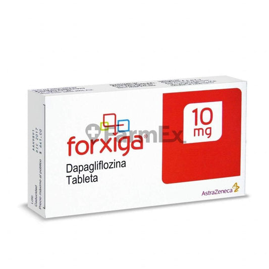 Forxiga 10 mg x 28 comprimidos "Ley Cenabast" ASTRA ZENECA 