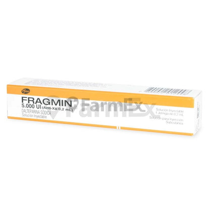 Fragmin 5000 U.I Solución Inyectable x 10 Jeringas (Pfizer) (Ley Cenabast) PFIZER 