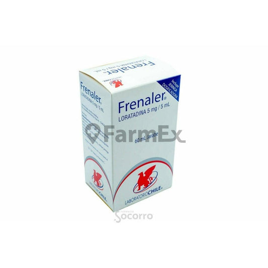 Frenaler Jarabe Pediatrico 5 mg / 5 ml x 60 ml LAB. CHILE 