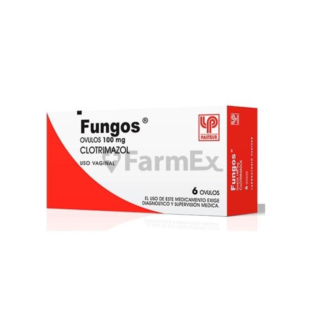 Fungos 100 mg x 6 Ovulos PASTEUR 