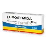 Furosemida 40 mg x 12 comprimidos "Ley Cenabast"