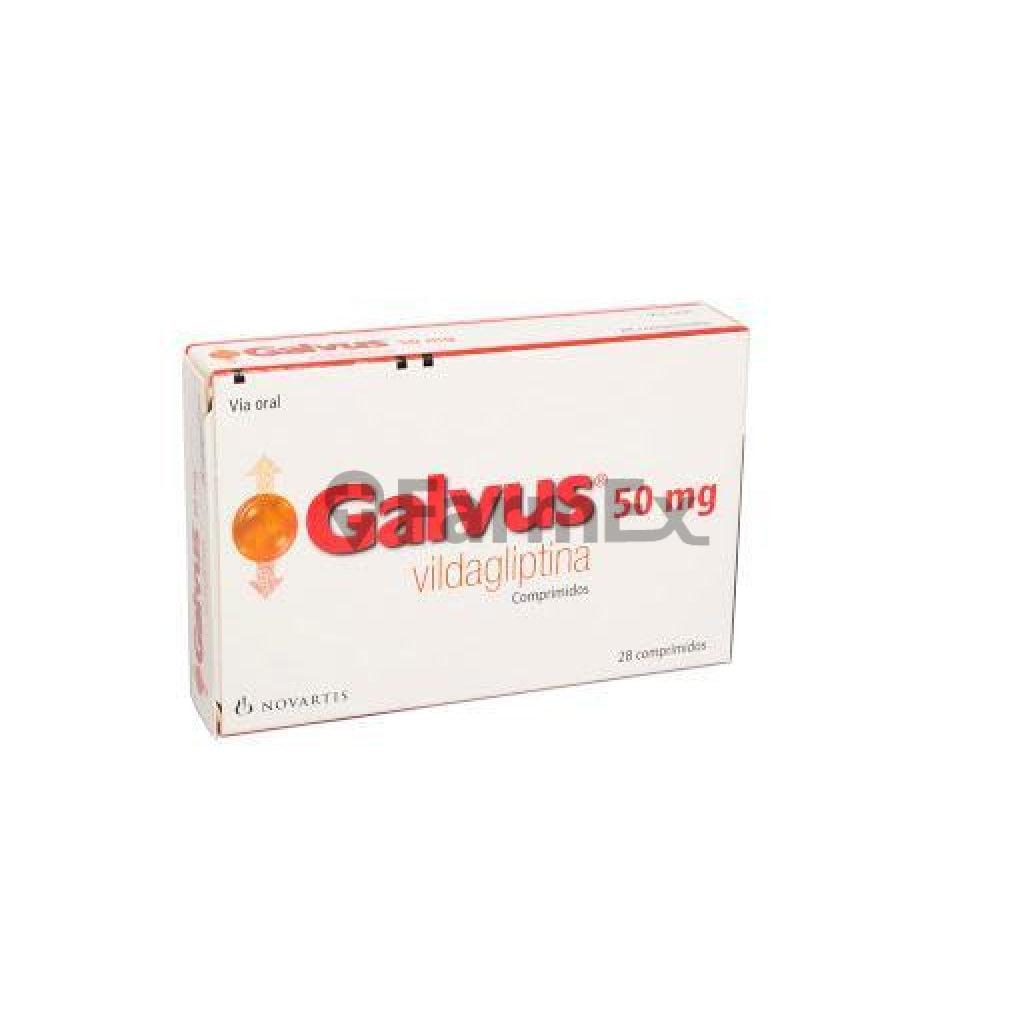 Galvus 50 mg x 28 comprimidos "Ley Cenabast" NOVARTIS 