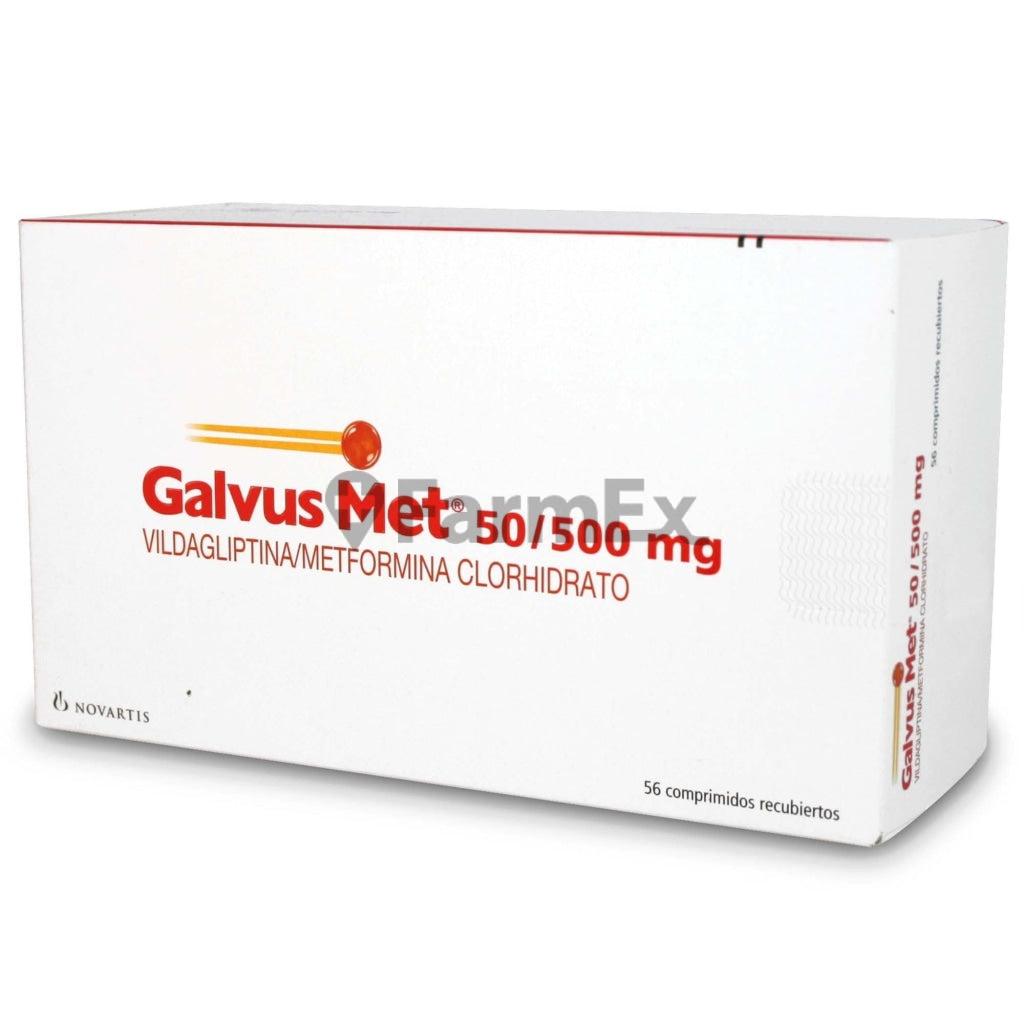 Galvus Met 50 / 500 mg x 56 comprimidos "Ley Cenabast" NOVARTIS 