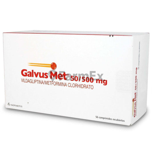 Galvus Met 50 / 500 mg x 56 comprimidos "Ley Cenabast" NOVARTIS 