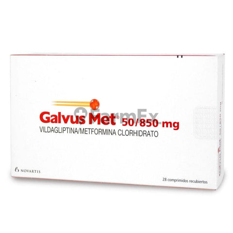 Galvus Met 50 / 850 mg x 28 comprimidos