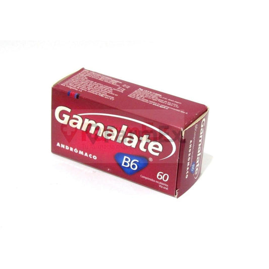 Gamalate B6 Grageas x 60 Comprimidos Recubiertos ANDROMACO 