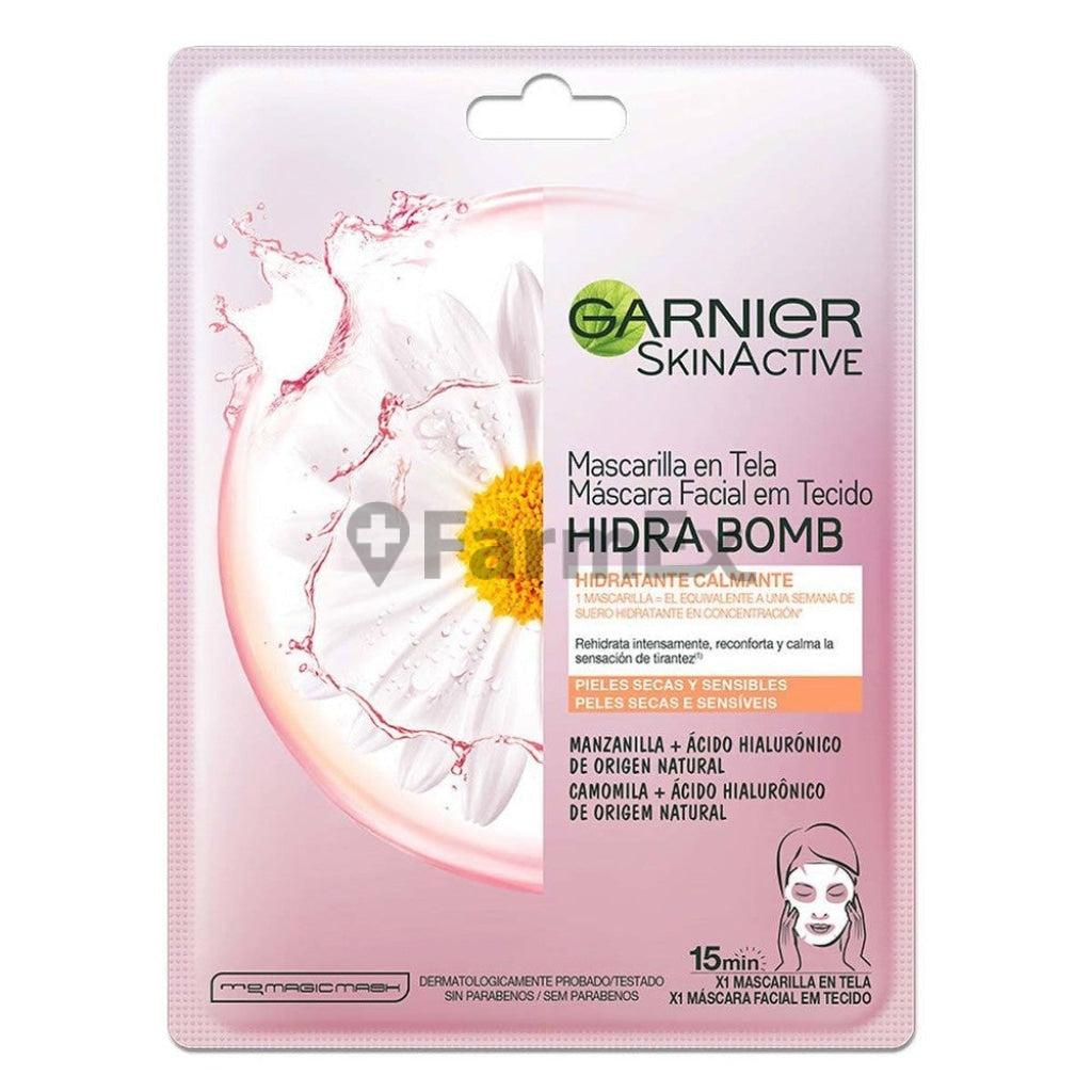 Garnier SkinActive Mascarilla en Tela "Hidra Bomb" "Calmante" x 1 unidad Garnier 