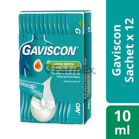 Gaviscon Sabor menta x 12 Sachet RECKITT BENCKISER 